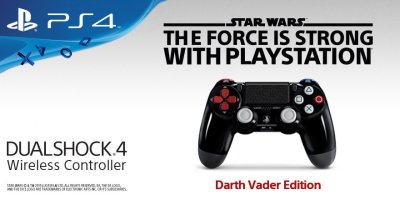 SONY PS4 Wireless Controller DualShock 4 Dark Vader Edition