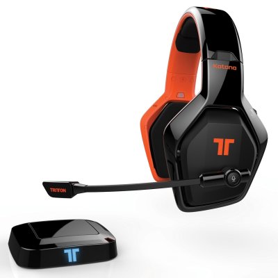 PS4 Casque Tritton Katana 7.1 HD Sans Fil Noir Universel