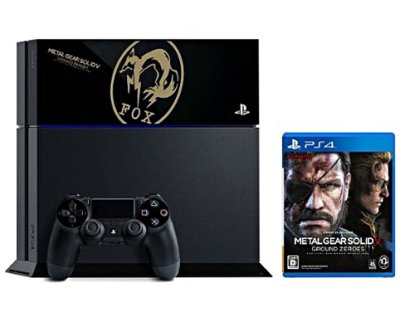 PS4 - Metal Gear Solid V: Ground Zeroes ~ Fox Edition (Jet Black) (JP)