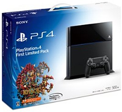 PS4 500 Go First Limited Pack Knack (Jet Black) (JAP)