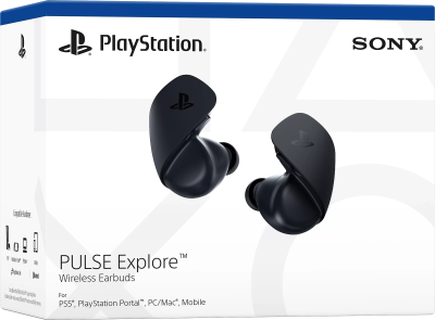 Ecouteurs sans fil PULSE Explore - Midnight Black - PS5