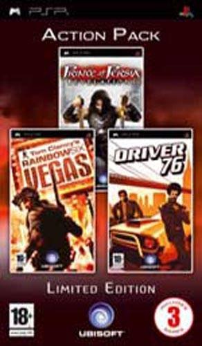 Action Pack: Prince of Persia Revelations / Rainbow Six Vegas / Driver 76 (Limited Edition) (Pack 3 Jeux)