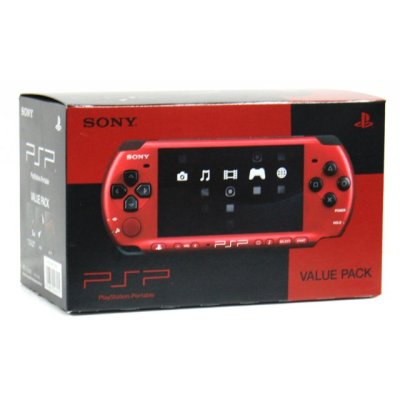 PSP Slim & Lite Value Pack Black & Red