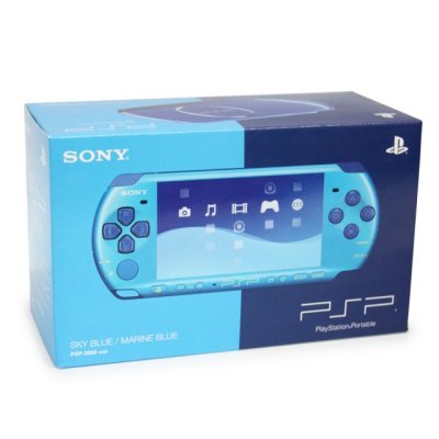 PSP Slim & Lite Sky Blue & Marine Blue (PSP-3006XSM)