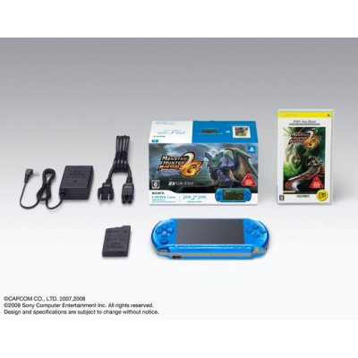 PSP Slim & Lite Rookie Hunters Pack (Vibrant Blue)