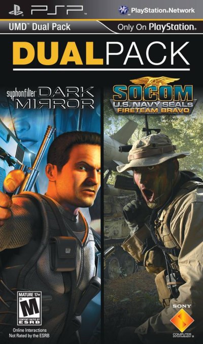 Syphon Filter: Dark Mirror / SOCOM: U.S. Navy SEALs Fireteam Bravo (UMD Dual Pack)