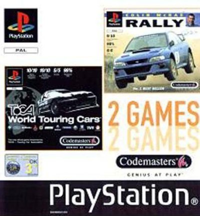 TOCA World Touring Car / Colin McRae Rally - 2 Games (Pack 2 Jeux)