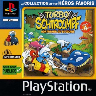 Turbo Schtroumpf : Mon Premier Jeu de Course (Gamme Infogrames La Collection de tes Héros Favoris)