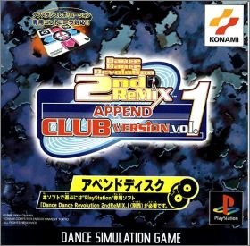 Dance Dance Revolution 2nd Remix Append : Club Version Vol. 1