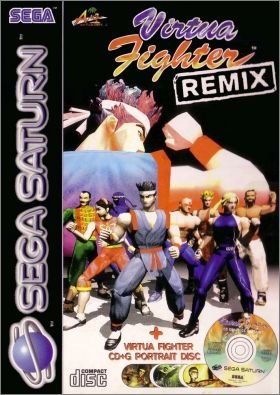 Virtua Fighter Remix + Virtua Fighter CD+G Portrait Disc