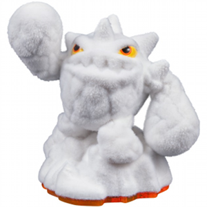 Skylanders Eruptor - White Flocked (Giants)