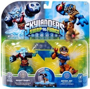 Skylanders: Swap Force (Double Pack) Night Shift S1 + Boom Jet S1