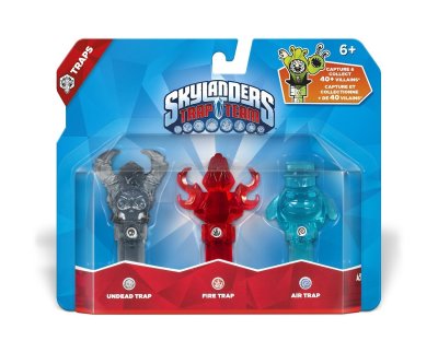 Skylanders: Trap Team (Traps Pack) Undead Skull + Fire Torch + Air Jughead