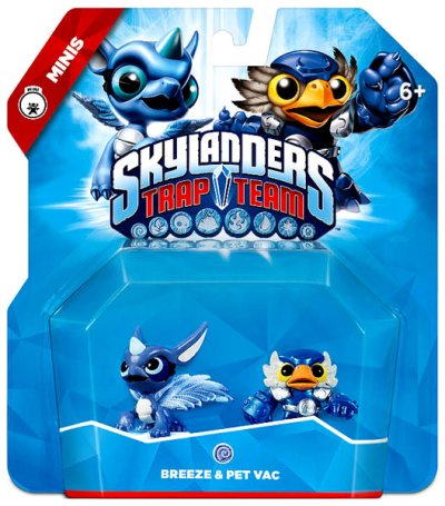Skylanders: Trap Team (Minis Pack) Breeze + Pet-Vac