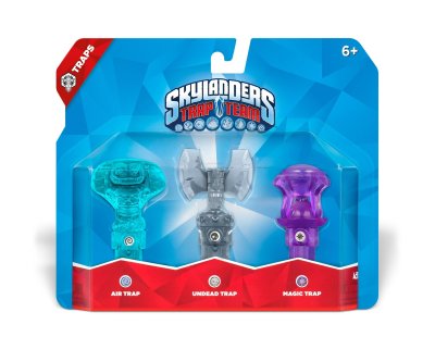 Skylanders: Trap Team (Traps Pack) Air Snake + Undead Axe + Magic Hourglass