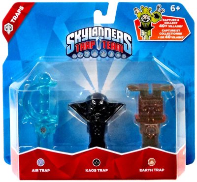 Skylanders: Trap Team (Traps Pack) Air Sword + Kaos Trap + Earth Handstand