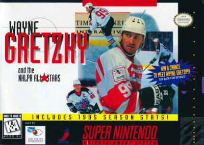 Wayne Gretzky and the NHLPA All-Stars