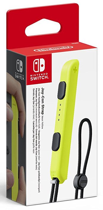 Nintendo Switch Dragonne Joy-Con jaune néon