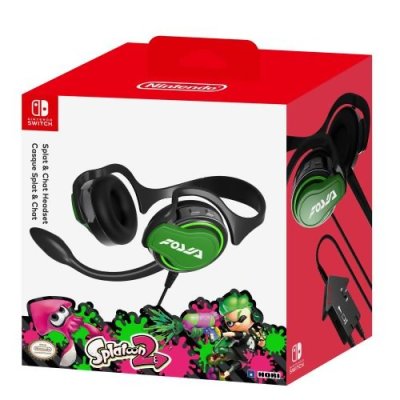 HORI - Casque Splatoon 2 Splat & Chat Nintendo Switch