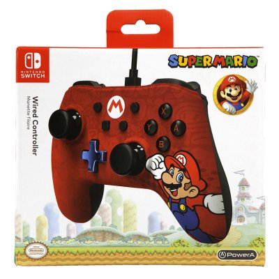 PowerA - Manette Filaire Mario
