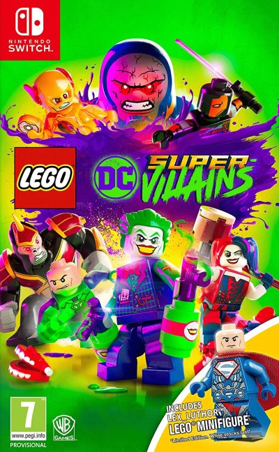 LEGO DC Super-Vilains + LEGO Mini Figure Lex Tudor Limited Edition