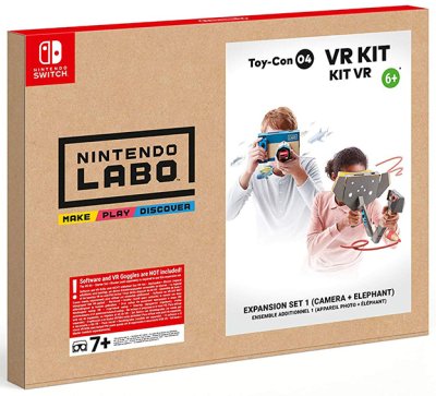 Nintendo Labo: Toy-Con 04 Kit VR - Ensemble Additionnel 1 (Appareil Photo + Eléphant)