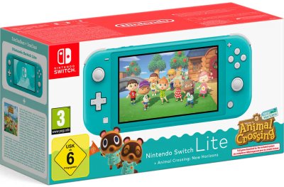 Nintendo Switch Lite (turquoise) + Animal Crossing: New Horizons