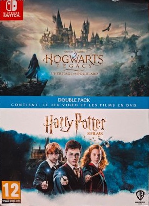 Hogwarts Legacy + Harry Potter 8 films DVD - DOUBLE PACK