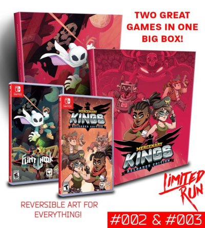 Mercenary Kings: Reloaded Edition + Flinthook - The Tribute Treasure Box ~ Limited Run #002 & #003 (3.000 ex.)