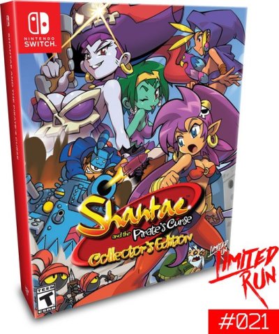 Shantae and the Pirate's Curse - Collector's Edition ~ Limited Run #021