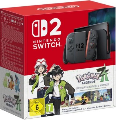 Pack Console Nintendo Switch 2 + Légendes Pokémon : Z-A Switch 2 Edition