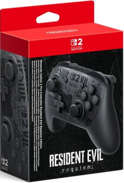 Manette Nintendo Pro Controller Edition Resident Evil Requiem