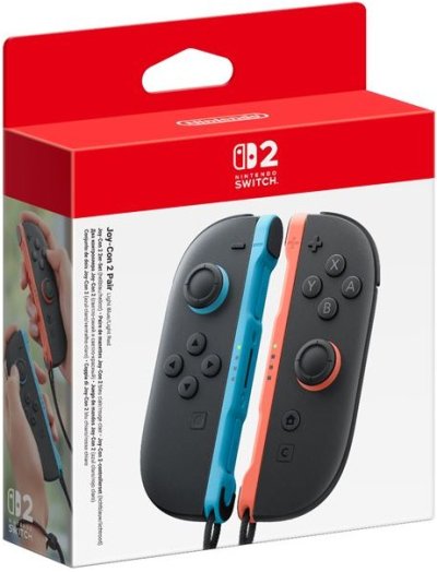 Nintendo Joy-Con 2 Bleu clair et Rouge clair