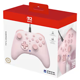 HORIPAD Turbo pour Nintendo Switch 2 (rose)