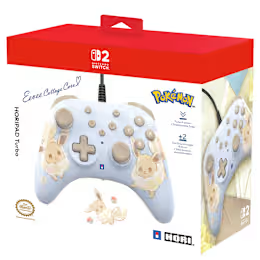 HORIPAD Turbo (Évoli Cottage Core) pour Nintendo Switch 2