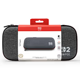 Etui mince pour Nintendo Switch 2 (gris chiné foncé)