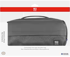 Sac Aventure (noir) pour Nintendo Switch 2
