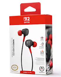 Ecouteurs filaires pour Nintendo Switch 2 (noirs)