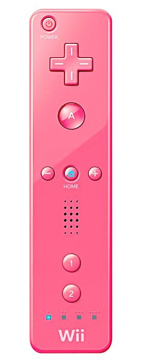 Nintendo Wiimote Rose