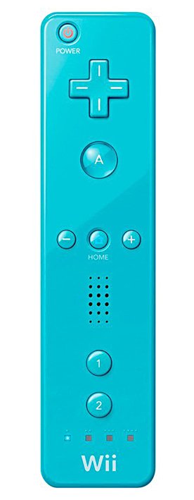Nintendo Wiimote Bleue