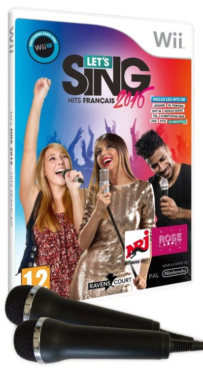 Let's Sing 2016 : Hits Français + 2 Micro