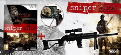 Sniper Elite + Sniper Gun noir Pack