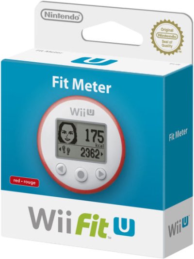 Nintendo Wii U Fit Meter rouge