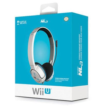 Wii U Stereo Gaming Headset Ear Force NLa Argent (Turtle Beach)