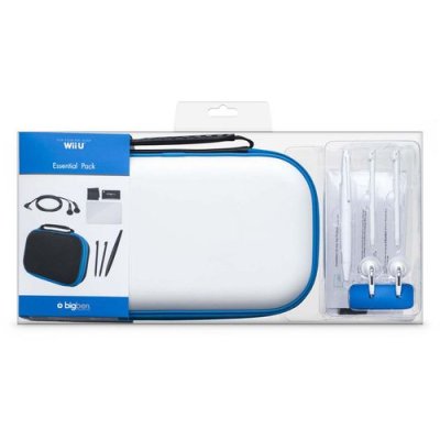 Wii U Pack accessoires Blanc et Bleu (BigBen)