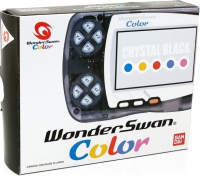 Bandai WonderSwan Color Crystal Black