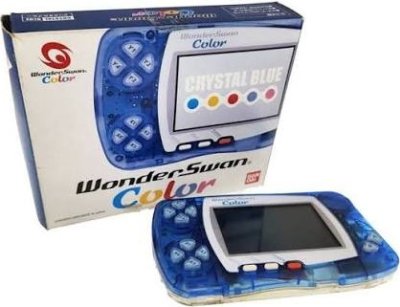 Bandai WonderSwan Color Crystal blue