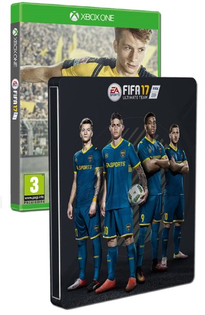 FIFA 17 + Steelbook - exclusif Amazon