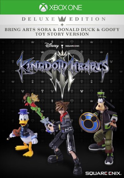 Kingdom Hearts III - Deluxe Edition + Bring Arts Figures Bundle
