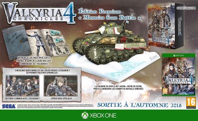 Valkyria Chronicles 4: Memoires from Battle - Edition Premium